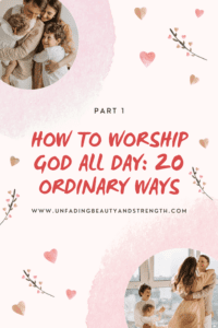 How to worship God
