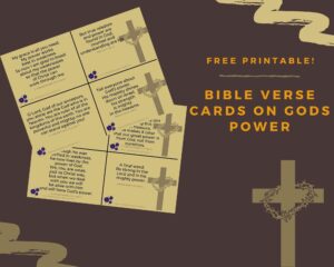 Gods Power Bible Cards