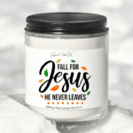 Etsy Christian Halloween Candle