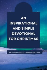 A Devotional for Christmas Pin 2