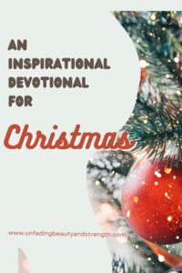 A Devotional for Christmas Pin