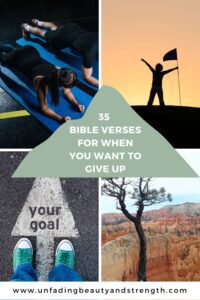 Bible Verses About Not Giving Up Pin Share Image