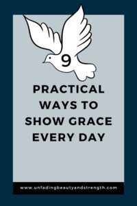 How to show grace pin 2